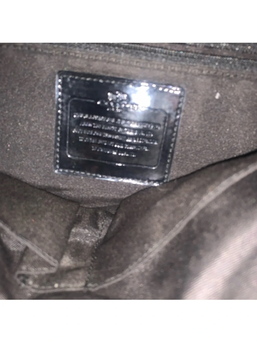 Coach iconic monogram